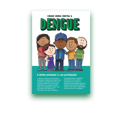 Folder Cidade Unida contra a Dengue